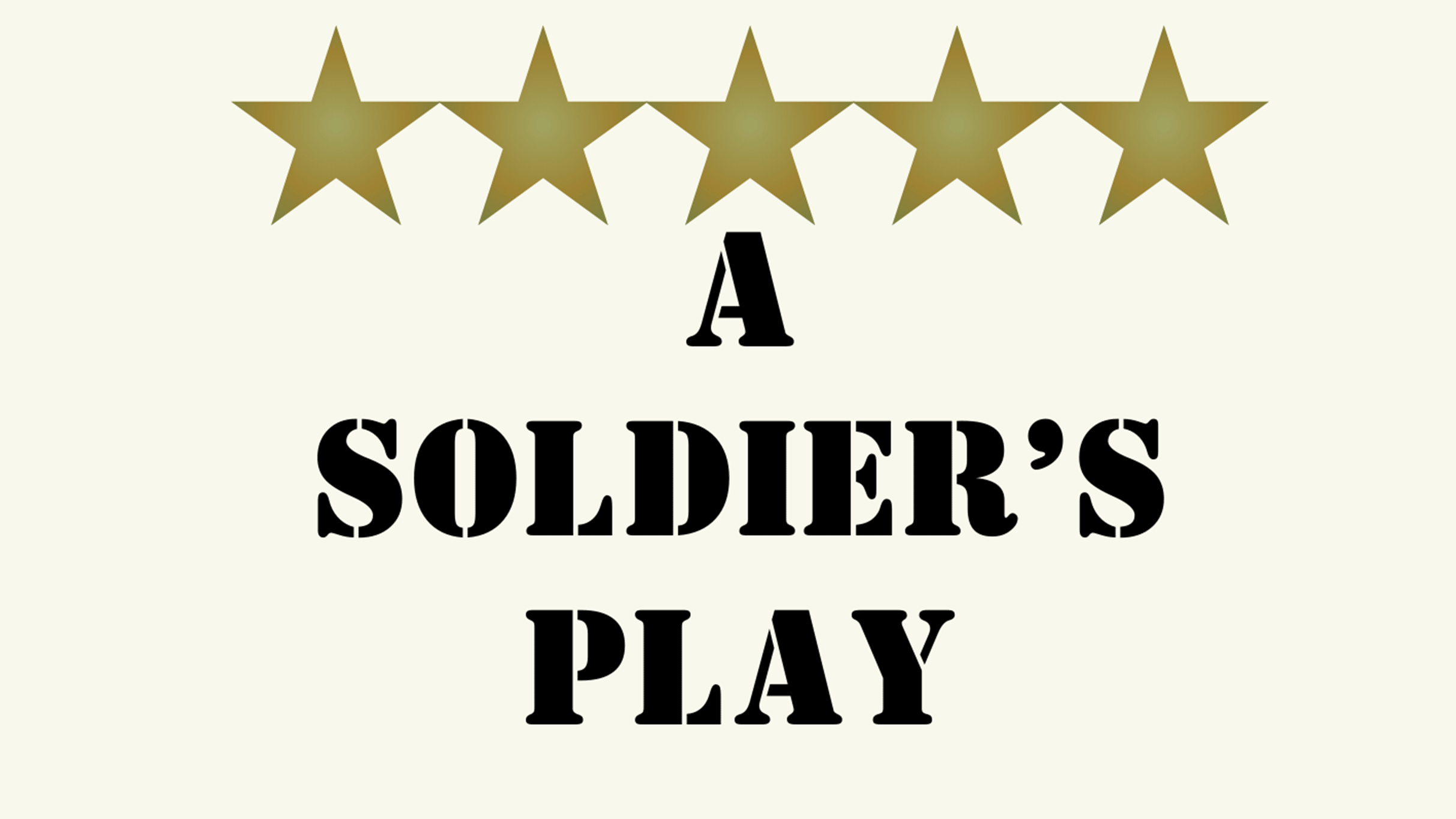 A Soldier's Play