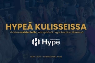 Hypeä kulisseissa 6.5. klo 8-10