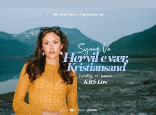 Bilde for arrangement Synne Vo, Her vil e vær - Norgesturnè