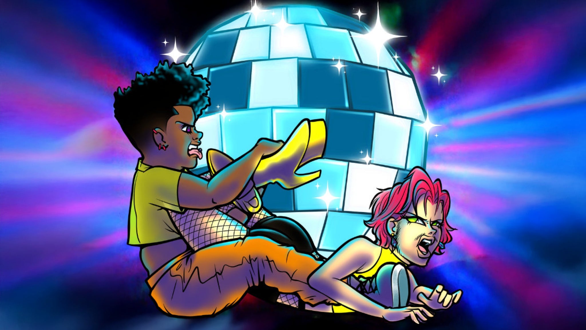 Wrestle Yr Friends New Years Eve