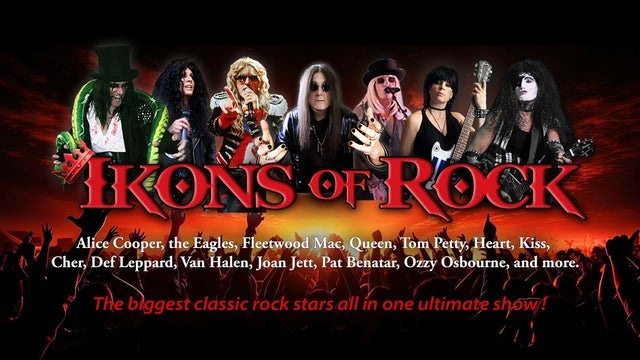 Ikons Of Rock in Meadowvale Theatre, Mississauga 17/10/2025