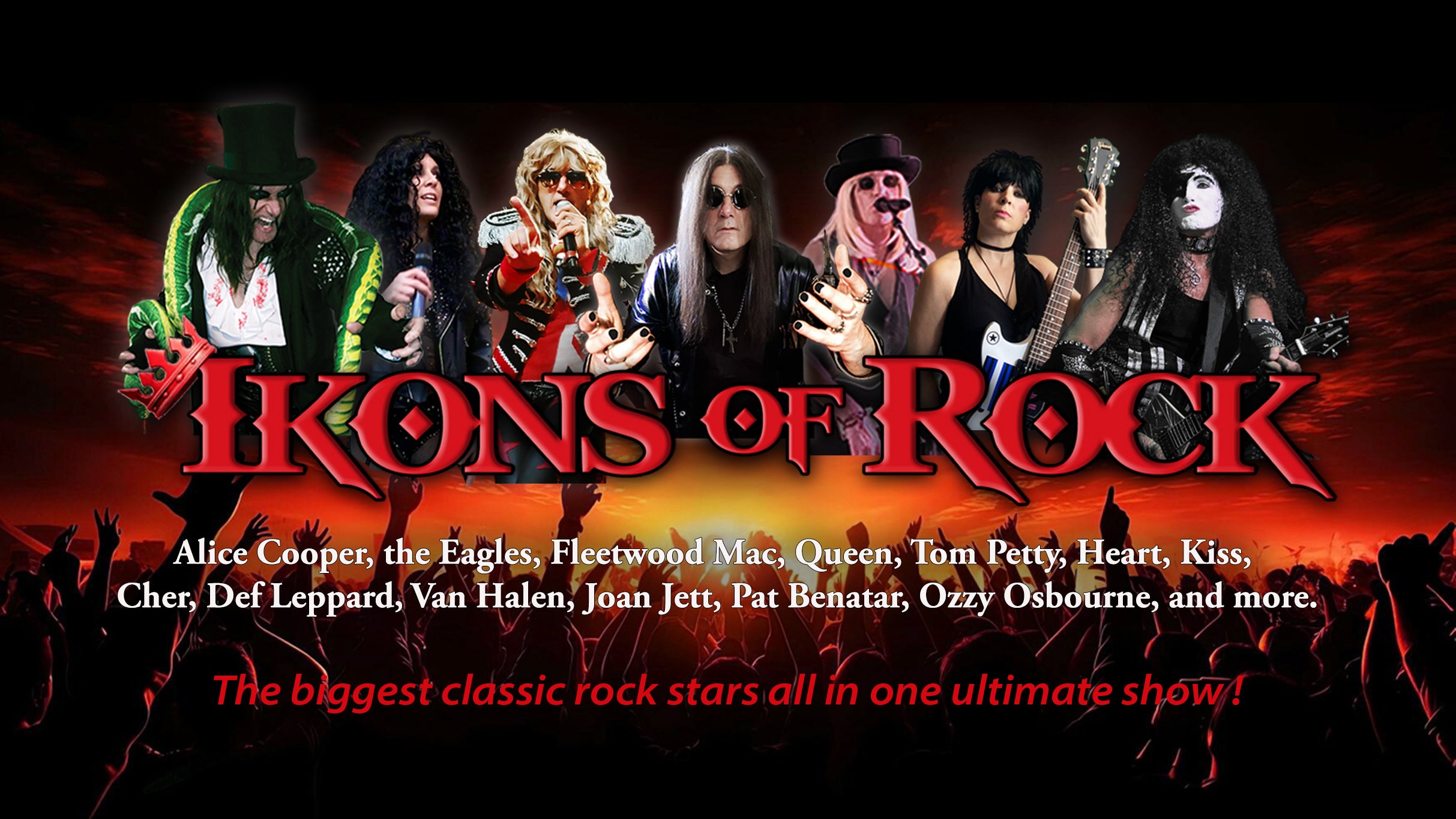 Ikons Of Rock at Meadowvale Theatre – Mississauga, Canada