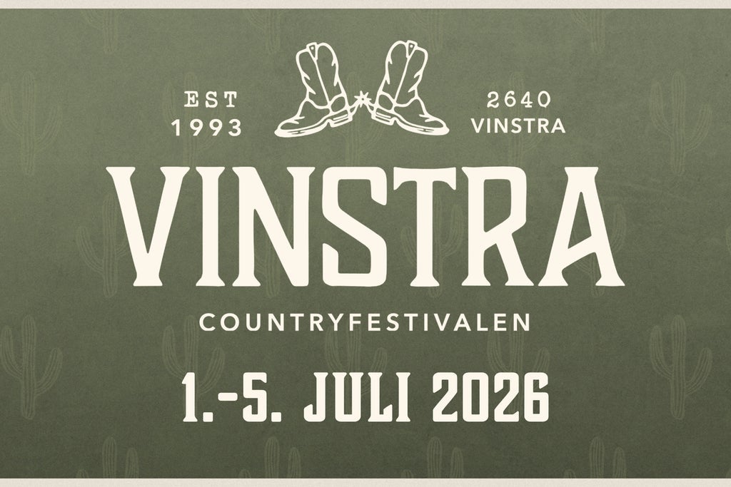 Dagsbilletter ONSDAG / Countryfestivalen Vinstra