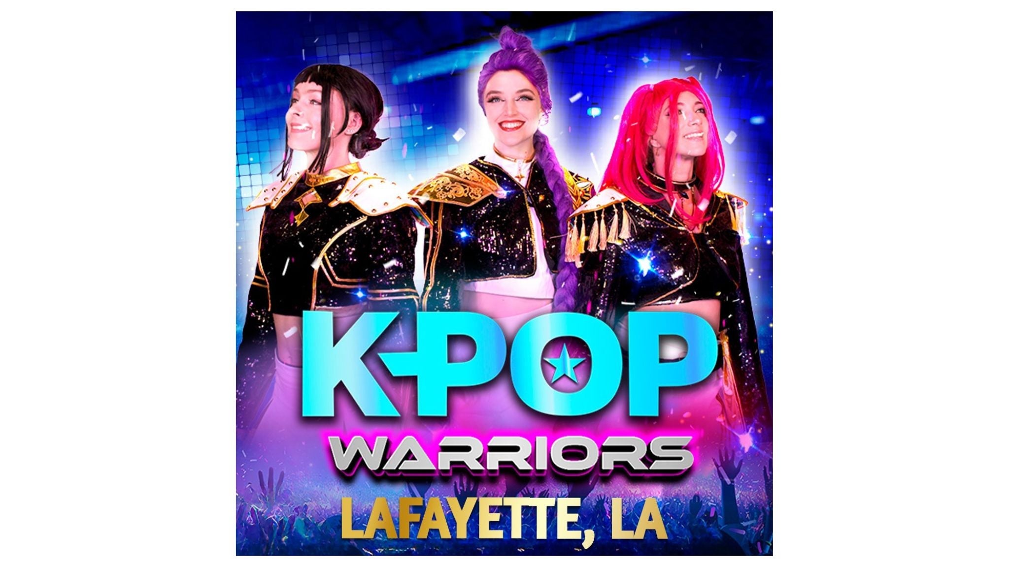 K-Pop Warriors Live Show at Cajundome Convention Center on SAT May