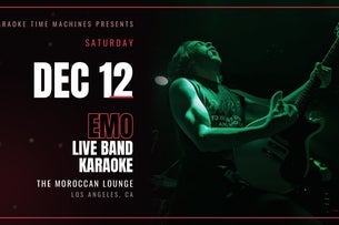 Karaoke Time Machines Presents: Emo Karaoke