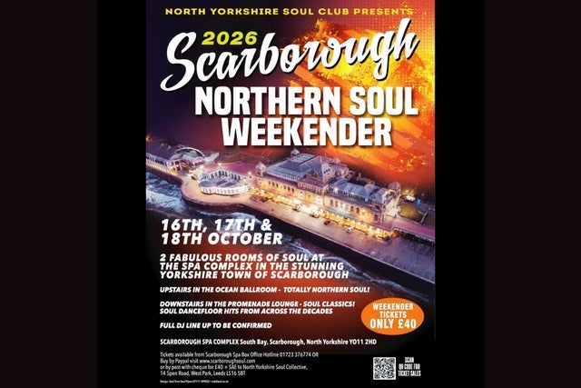 Scarborough Northern Soul Weekender 2026