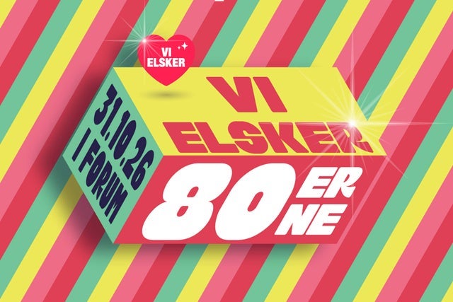 Presales to vi elsker 80erne: members use these when buying pre-sale tickets
