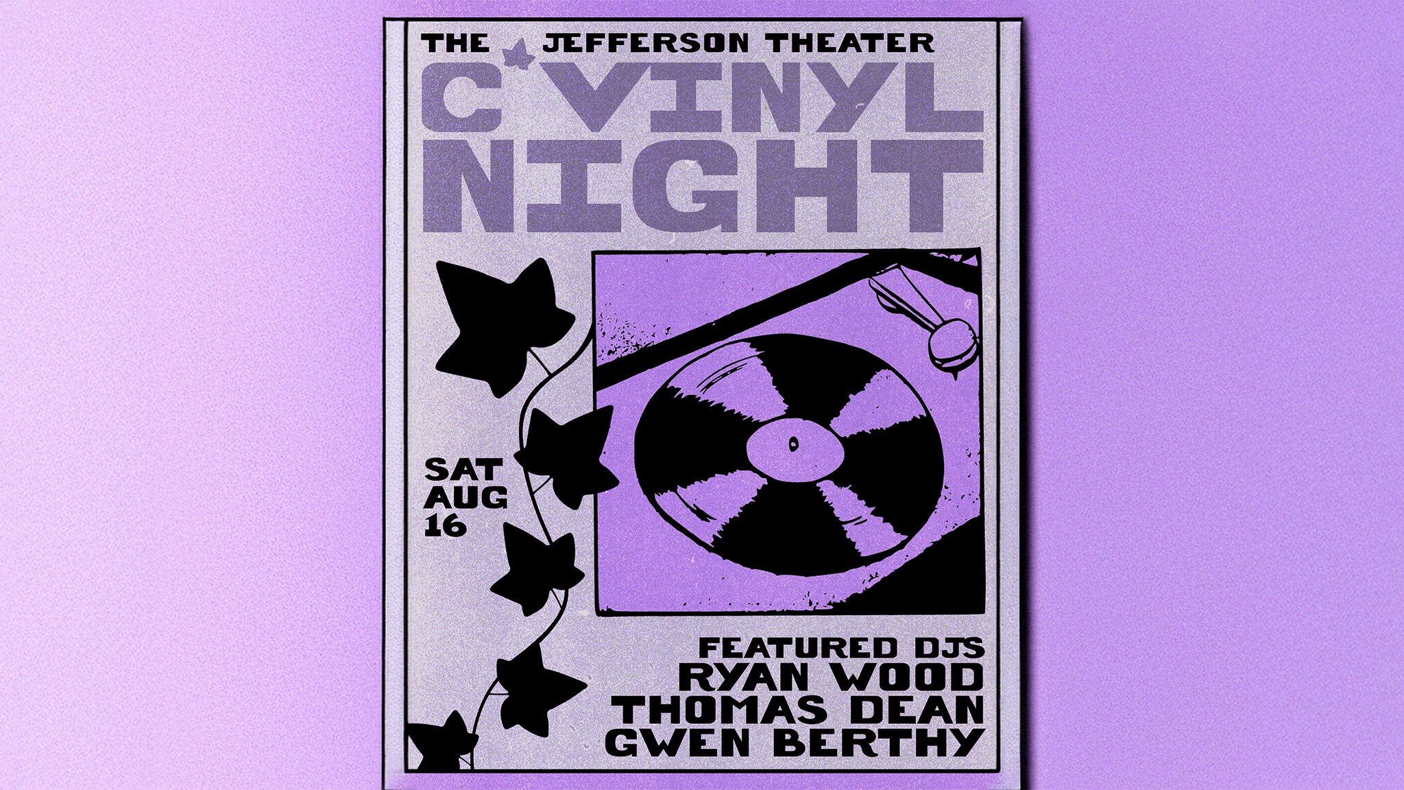 C'Vinyl Night (18 & Up)