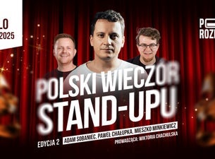 Bilde for arrangement Polski Wieczor Stand-upu - Pawel Chalupka, Adam Sobaniec, Mieszko Mink