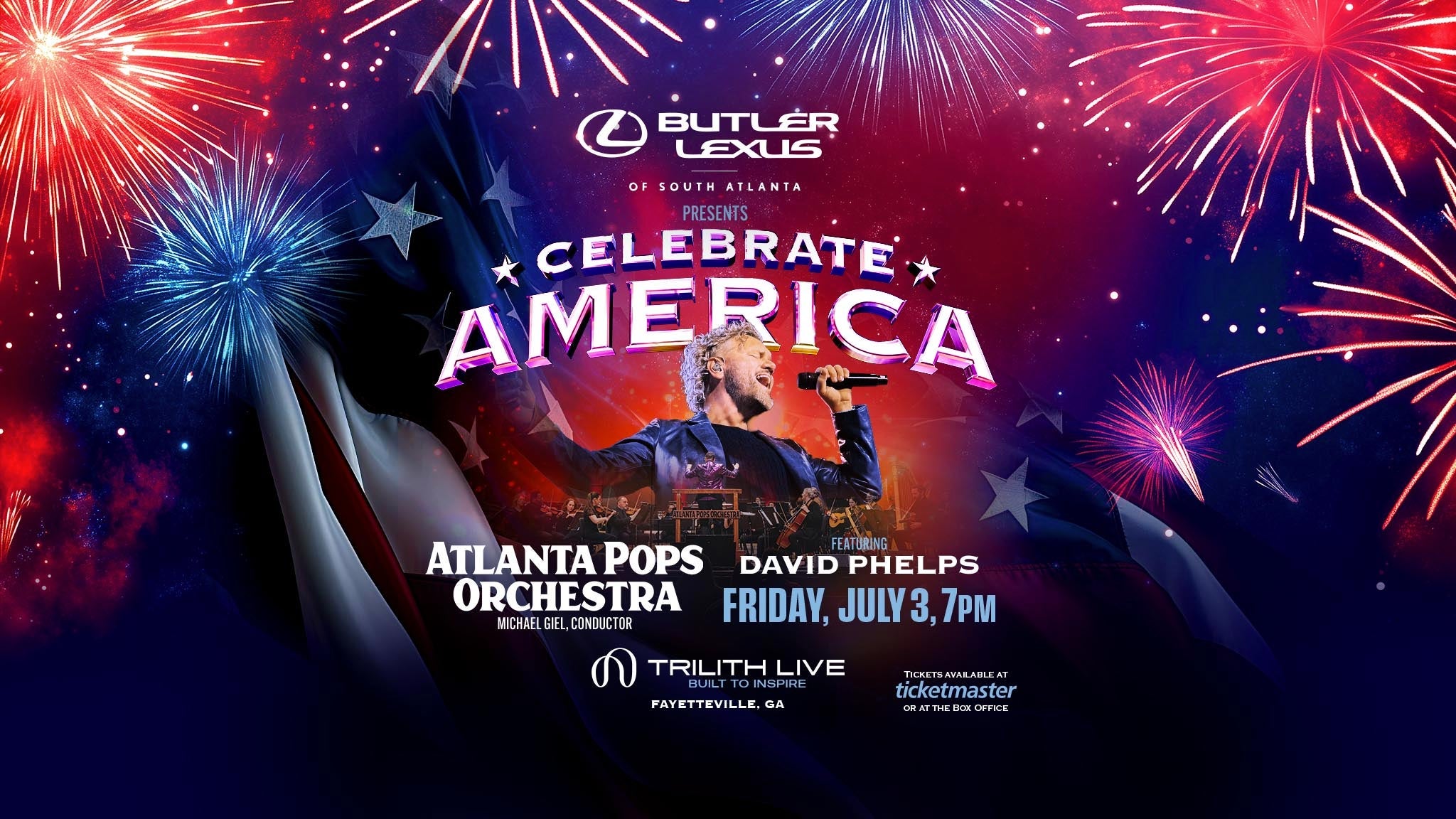 Atlanta Pops Orchestra featuring David Phelps at Trilith LIVE