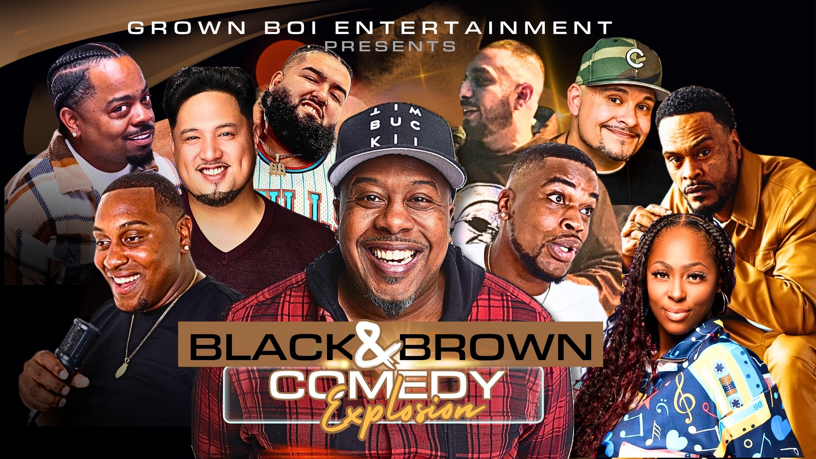 Black & Brown Comedy Explosion at Genesee Theatre – Waukegan, IL