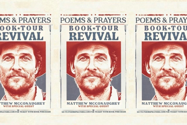 An Evening with Matthew McConaughey presales in Tulsa