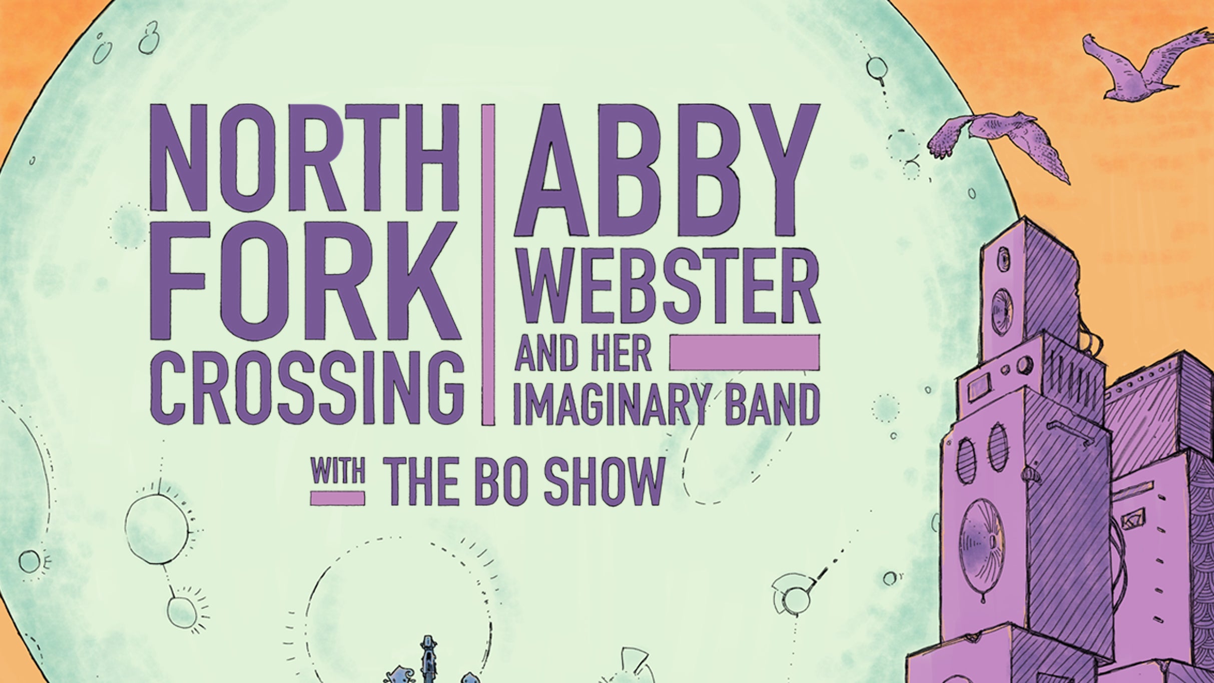 Abby Webster and Her Imaginary Band, North Fork Crossing presale information on freepresalepasswords.com