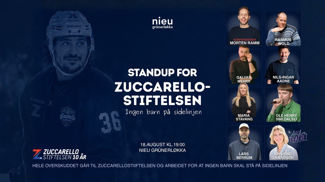 Standup for Zuccarellostiftelsen - Image 1