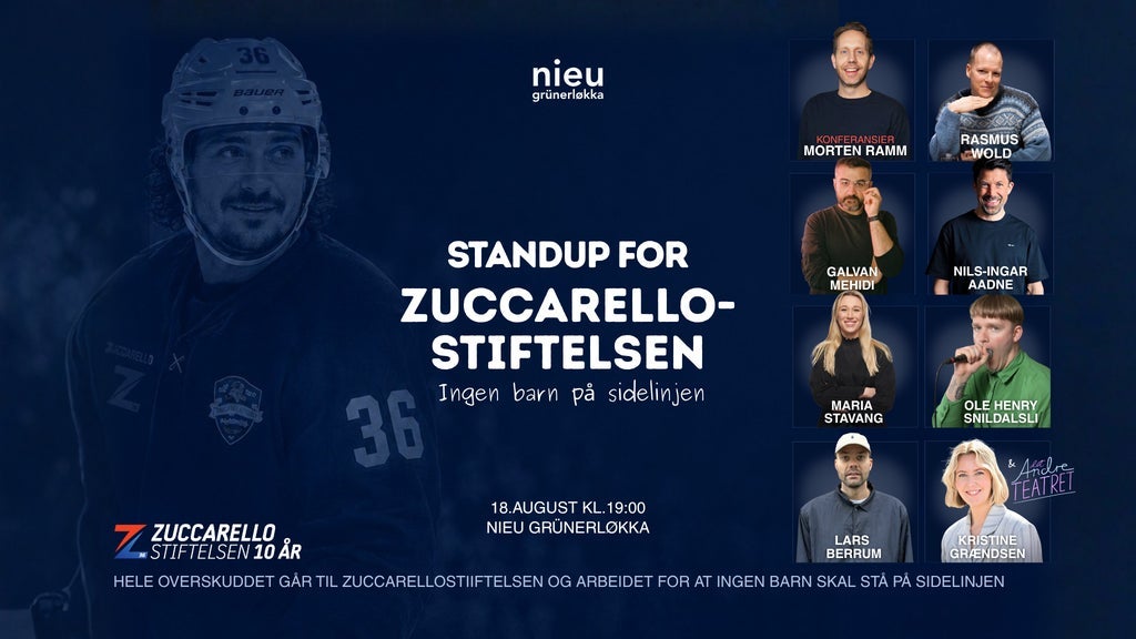Standup for Zuccarellostiftelsen - Image 1