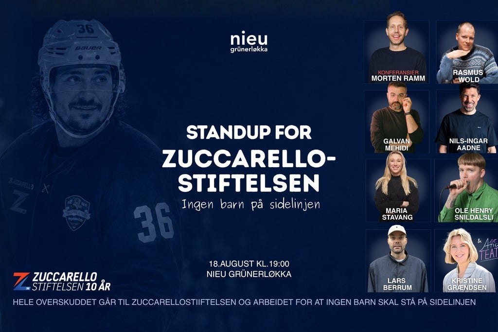 Standup for Zuccarellostiftelsen