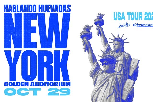 Hablando Huevadas - US Tour 2026 presale password for early tickets in Queens, NY (Colden Auditorium at Kupferberg Center for the Arts)
