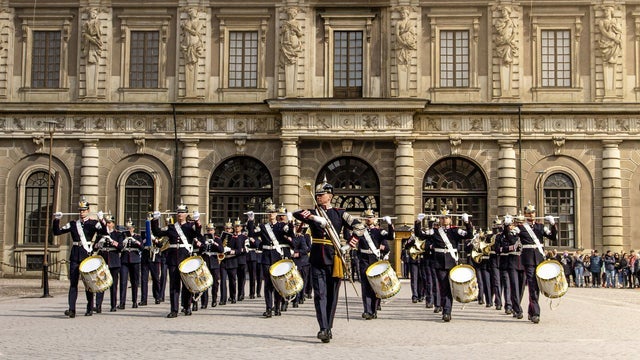 Marschkonsert med Arméns musikkår
