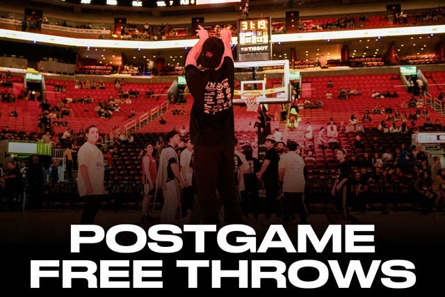 Post Game Free Throw Pass: HEAT vs. Bucks presales in Miami