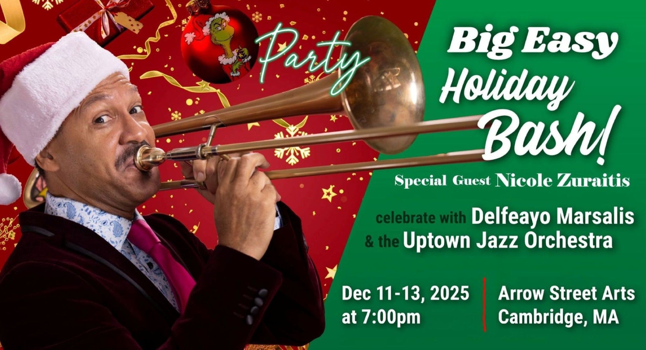 Delfeayo Marsalis & Uptown Jazz Orchestra: The Big Easy Holiday Bash
