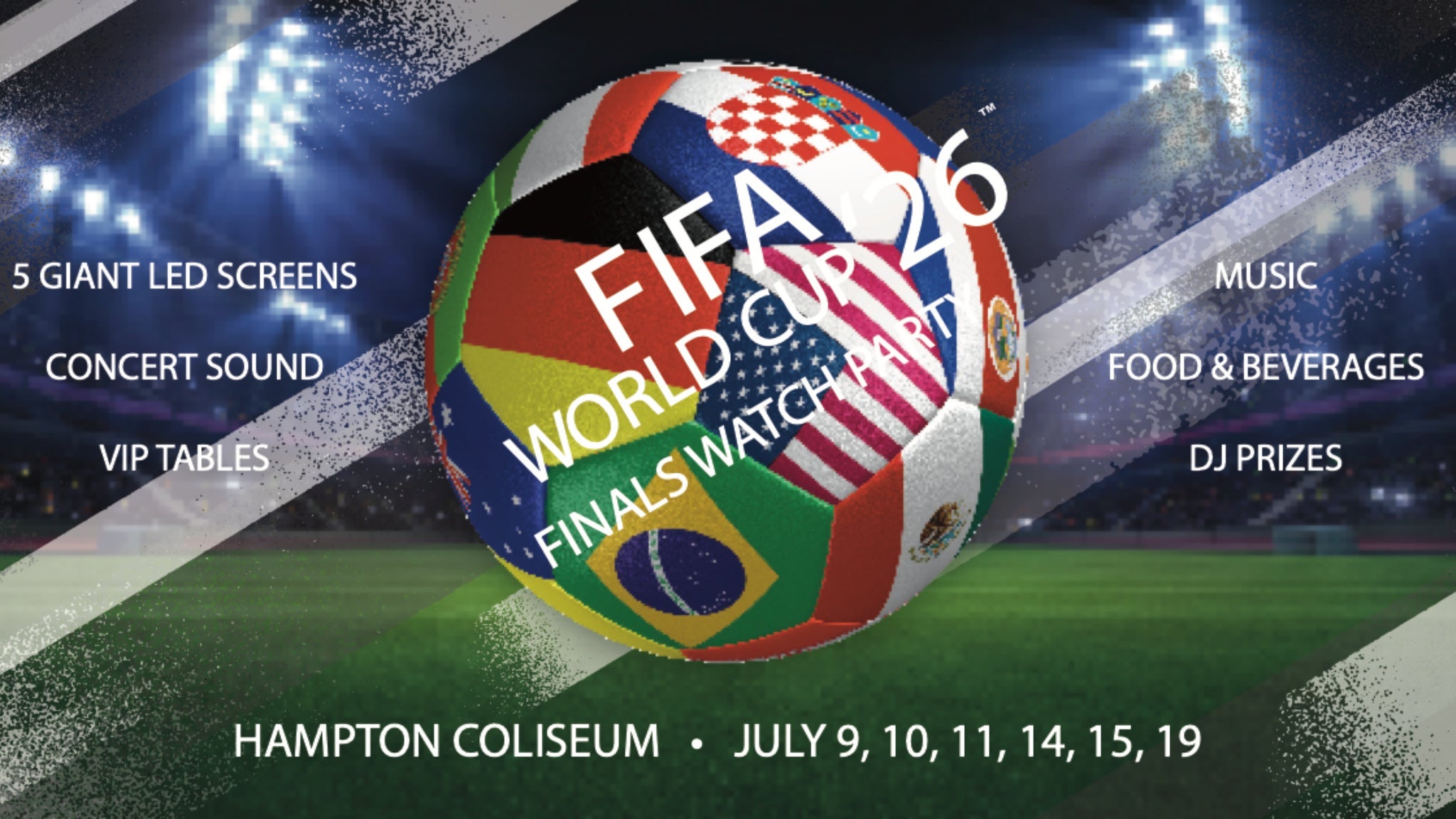 FIFA World Cup '26 *tm — hampton | Eventsfy