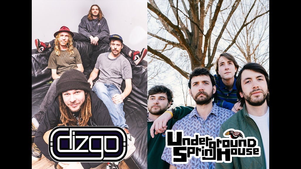 Dizgo & Underground Springhouse event poster