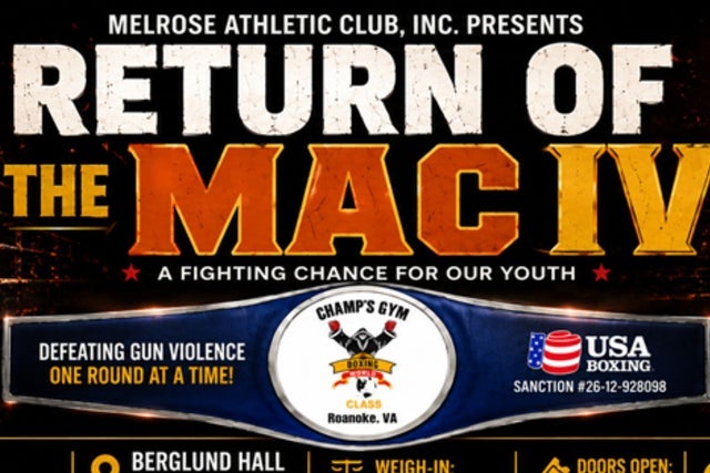 Return of the MAC IV- Boxing Against Gun Violence