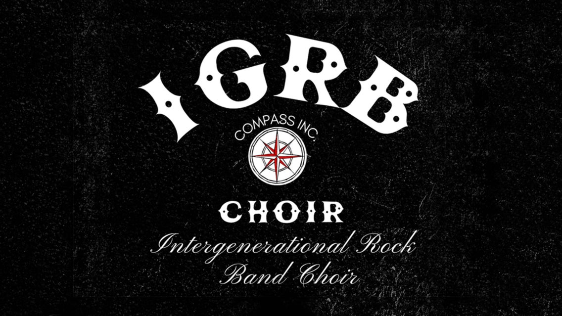 Intergenerational Rock Band Choir concert