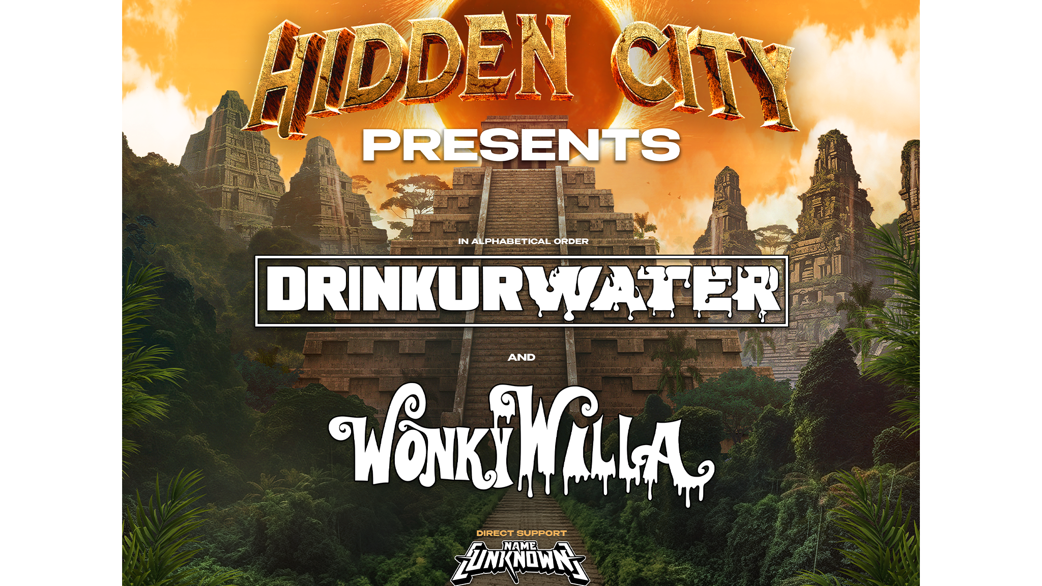 Hidden City Presents: DrinkUrWater and Wonky Willa