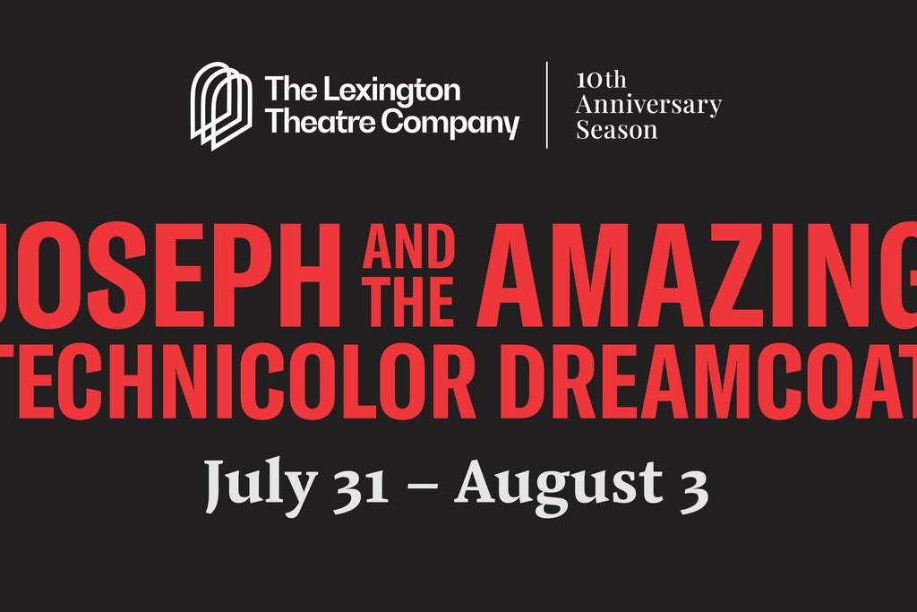 Joseph & The Amazing Technicolor Dreamcoat performed by The LEX show poster