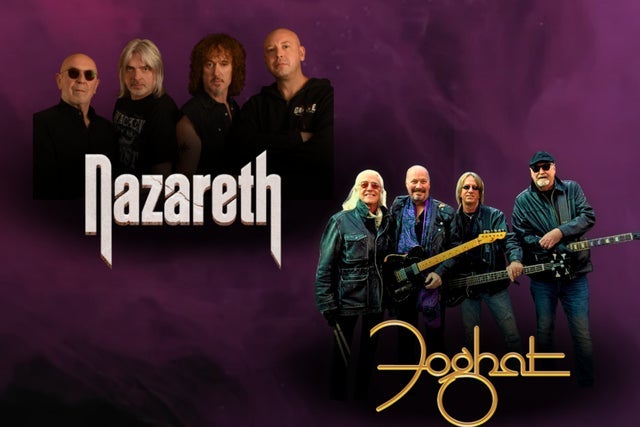 Presale codes for foghat &amp; nazareth: members use these when buying pre-sale tickets