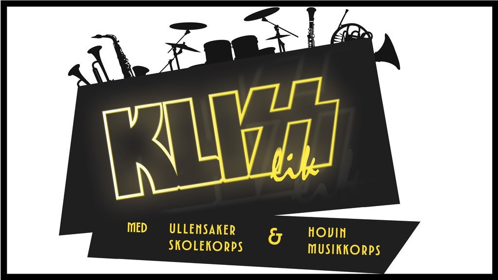 Kliss lik med USK og Hovin Musikkorps