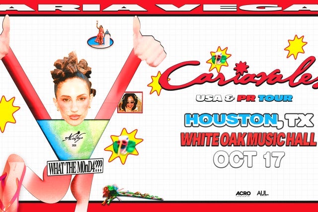 Official Aria Vega: Cariavales Tour presale password (Via TMPresale.com)