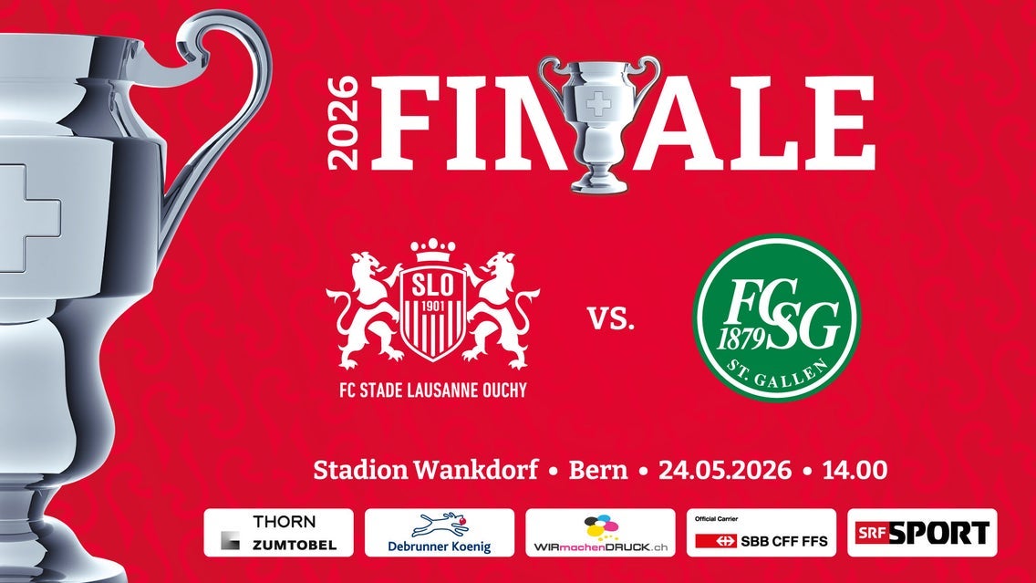 101. Schweizer Cup Final 2026 FC Stade Lausanne Ouchy – FC St.Gallen