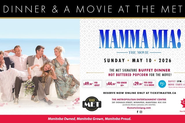 Mamma Mia - Mother's Day Dinner and Movie at The MET