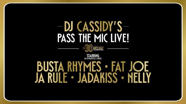 DJ Cassidy's Pass The Mic Live!