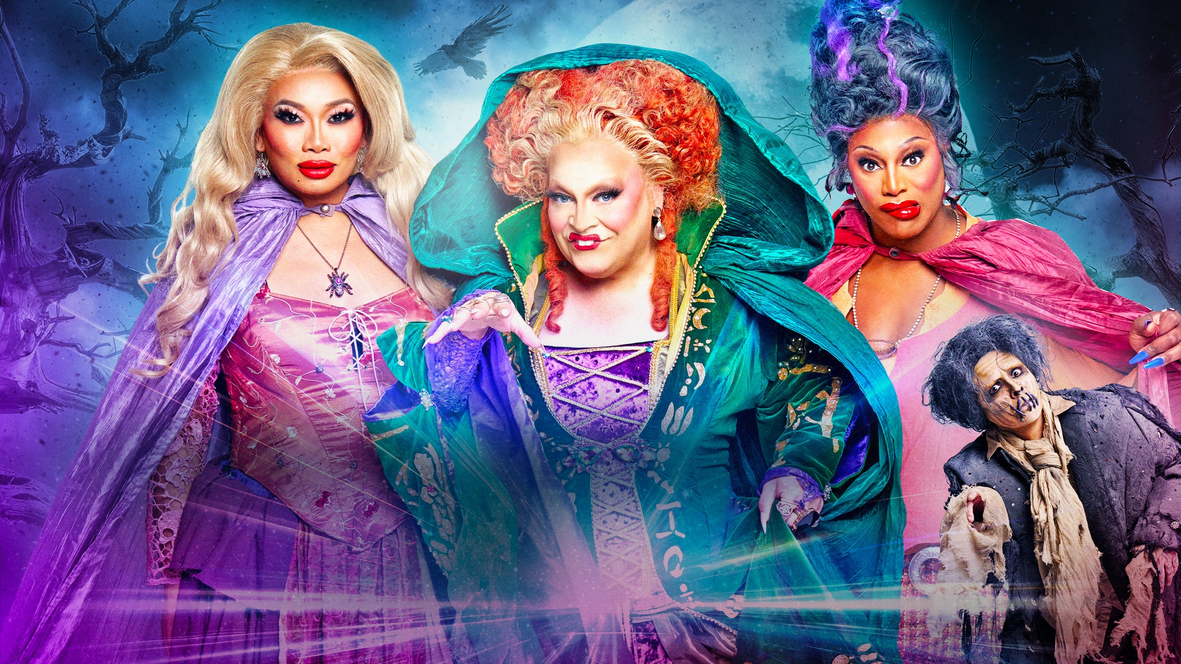 Hokus Pokus Live! Starring Ginger Minj, Jujubee, and Sapphira Cristál presale password for early tickets in Portland, ME (State Theatre)