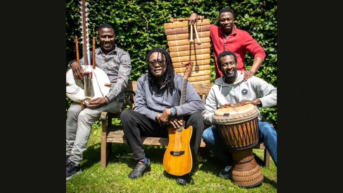 Photo of Habib Koite, Aly Keita, Lamine Cissokho