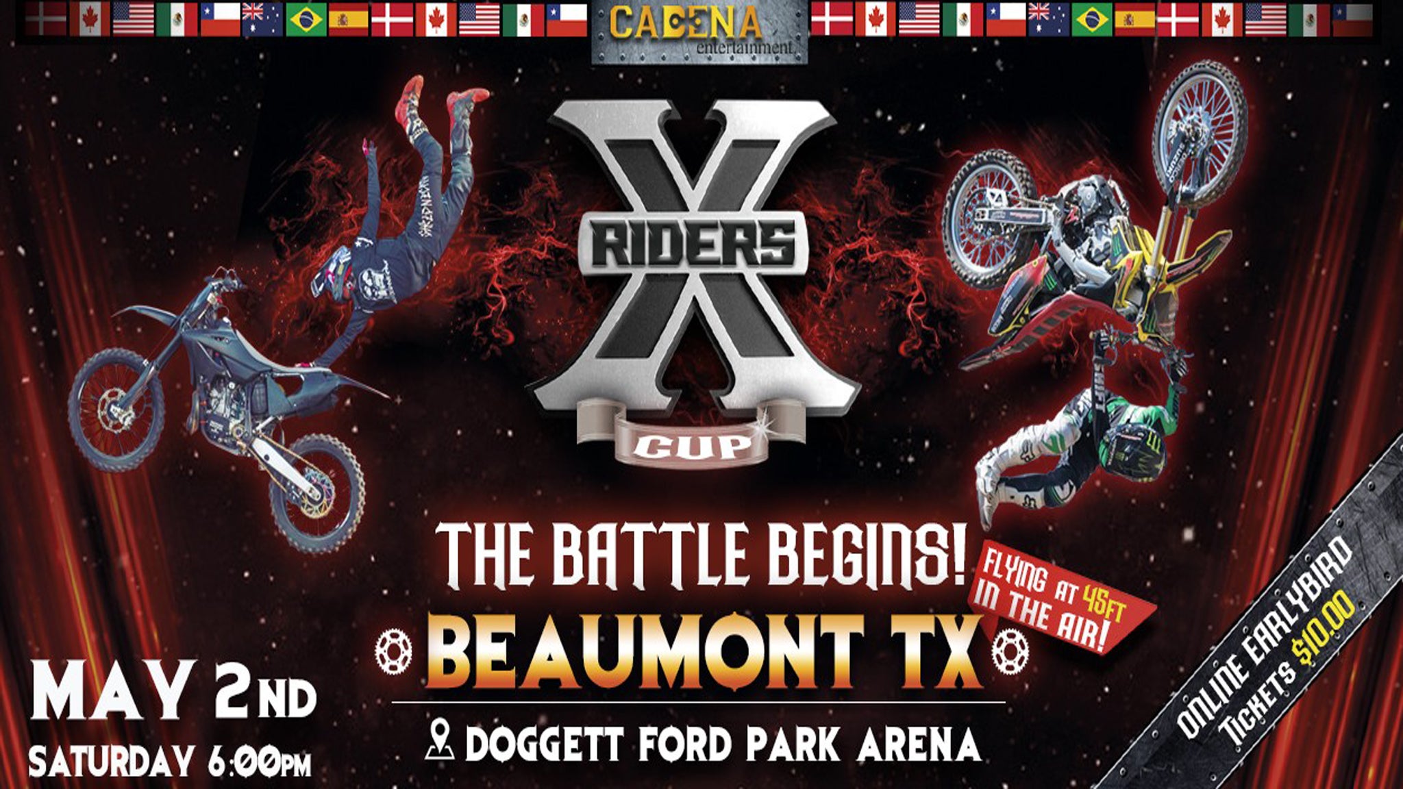 X RIDERS CUP FREESTYLE MOTOCROSS