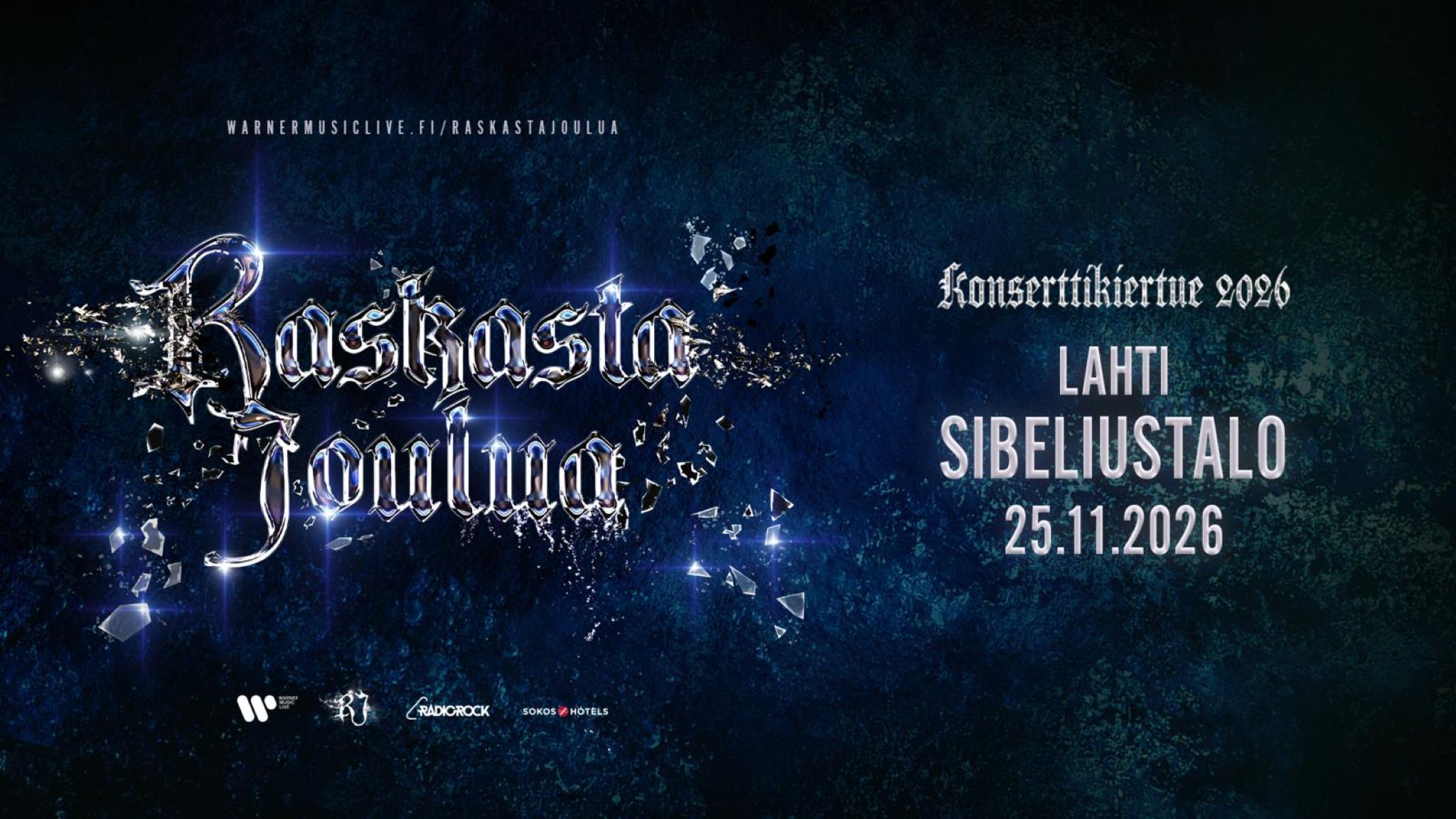 Raskasta joulua 2026