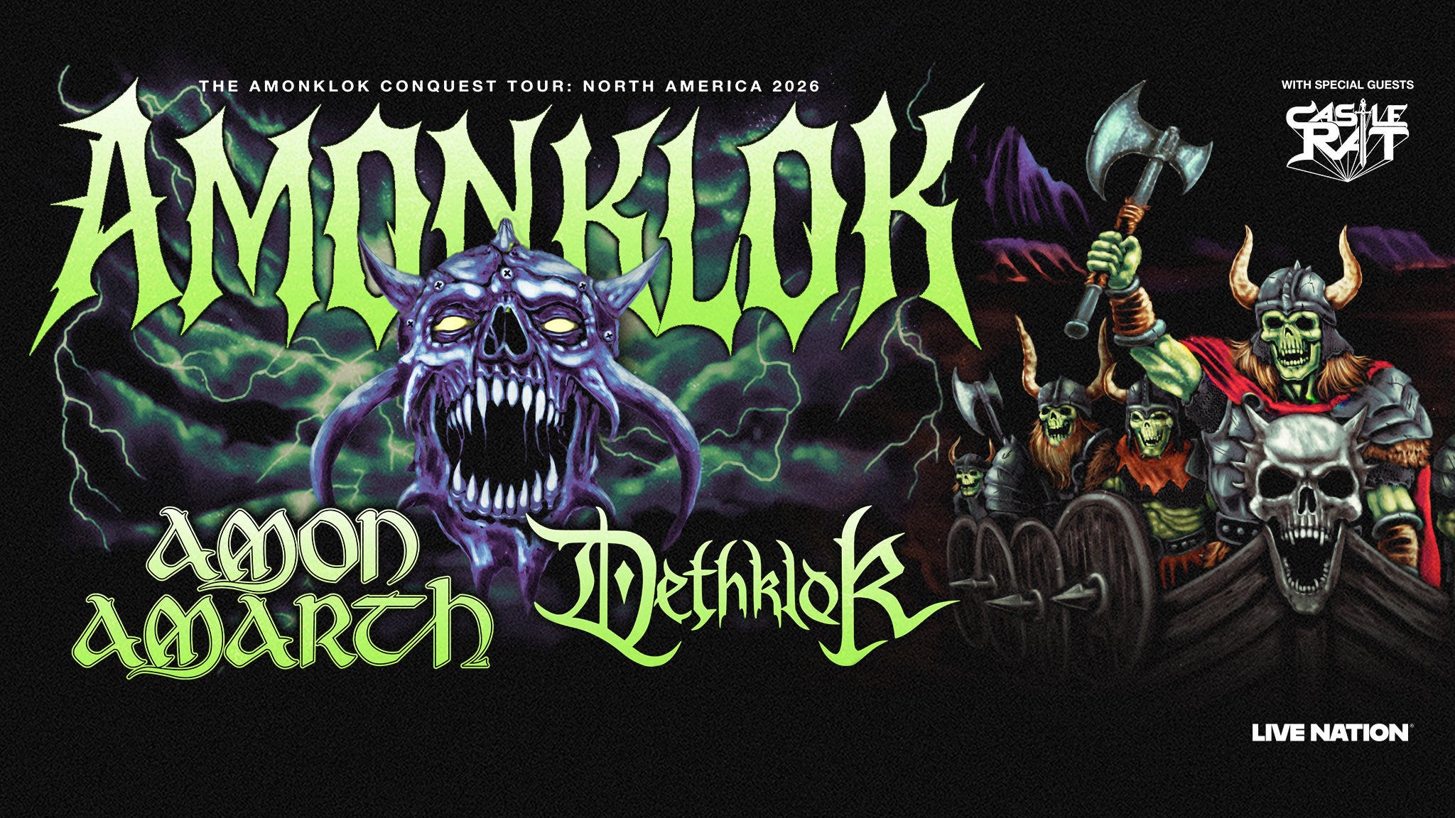Dethklok & Amon Amarth: The Amonklok Conquest
