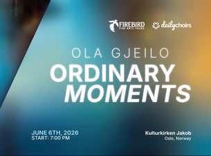 Bilde for arrangement Ola Gjeilo - solo