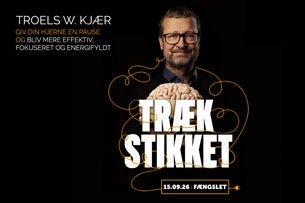 TROELS W KJÆR foredrag: ”TRÆK STIKKET” in Denmark
