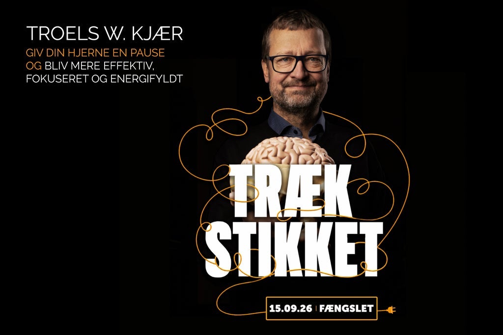 TROELS W KJÆR foredrag: ”TRÆK STIKKET”