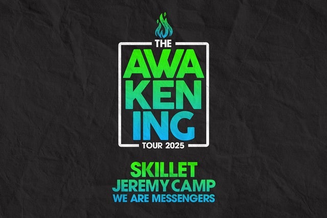 Skillet, Jeremy Camp, We Are Messengers:  The Awakening Tour presales in Jonesboro