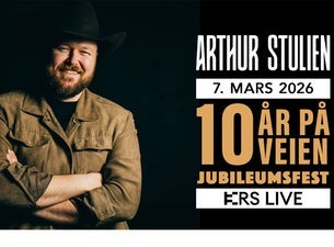 Bilde for arrangement Arthur Stulien - 10 års jubileumskonsert