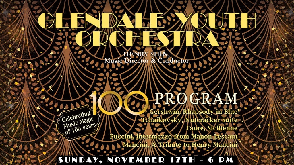 Glendale Youth Orchestra presents Rhapsody in Blue