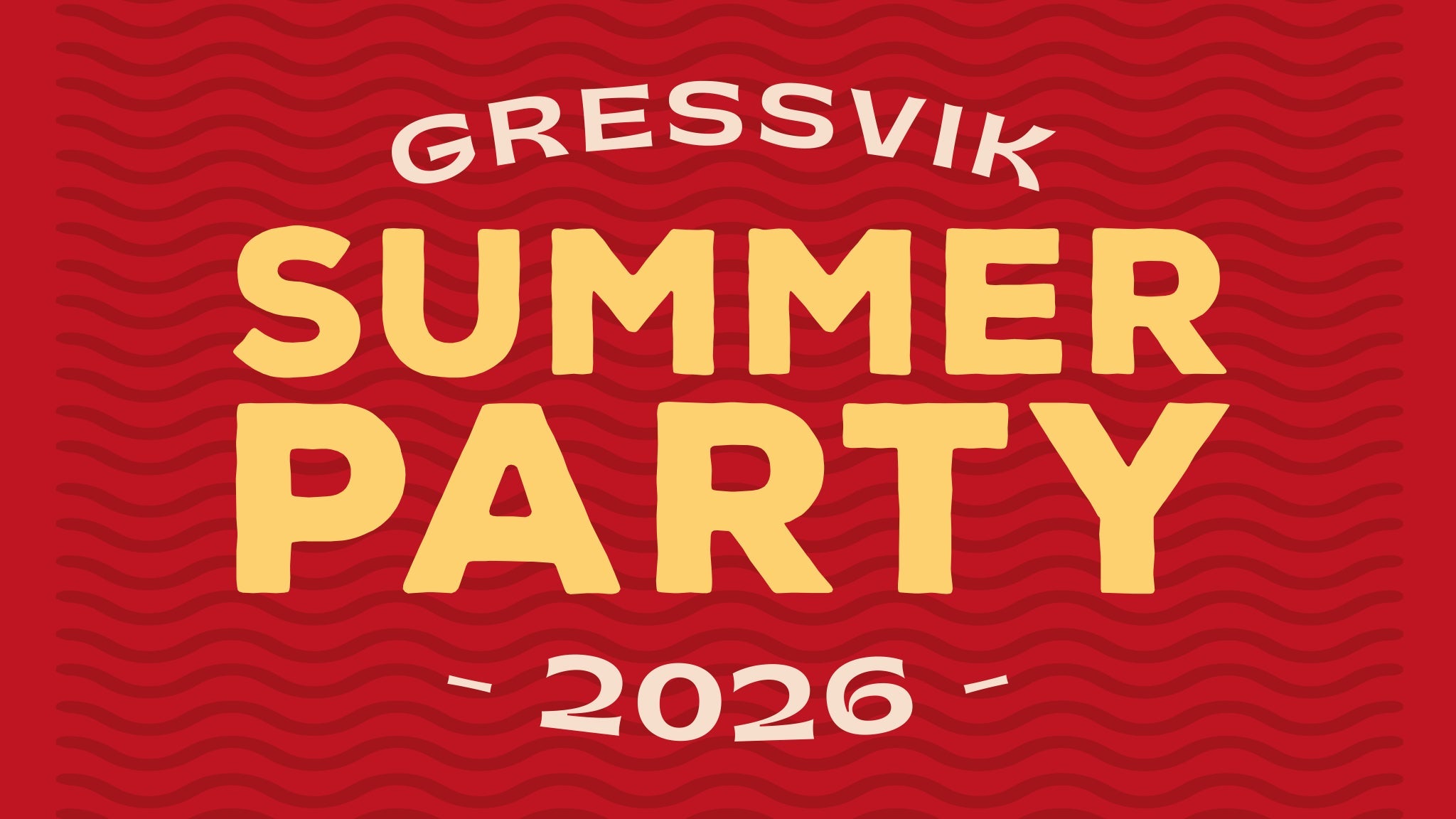 Helgepass - Gressvik Summerparty