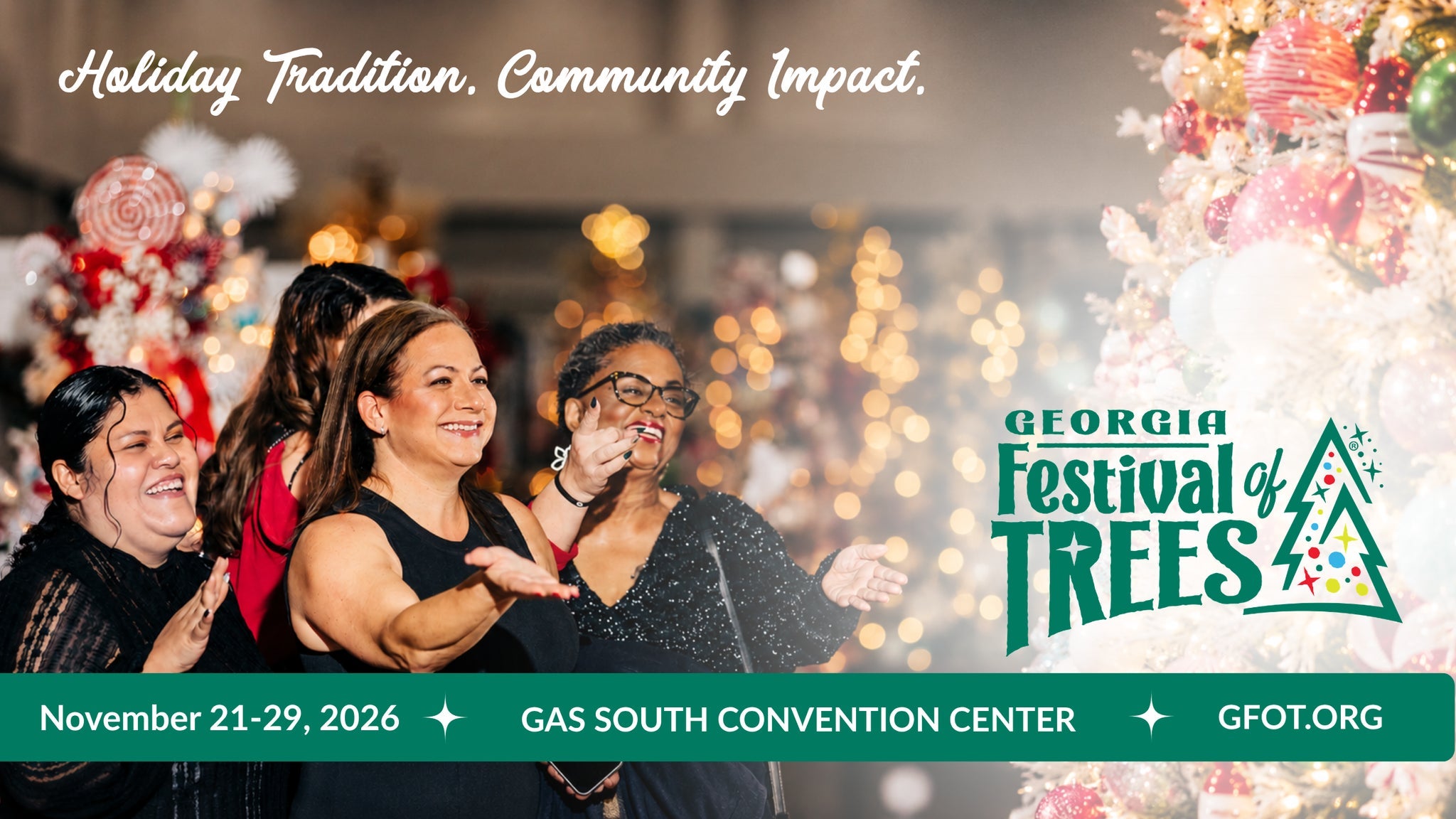 Georgia Festival of Trees at Gas South Convention Center