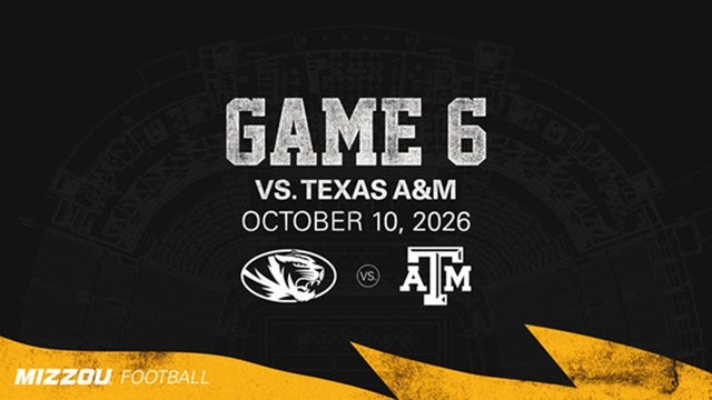 2026 Mizzou Football v Texas A&M